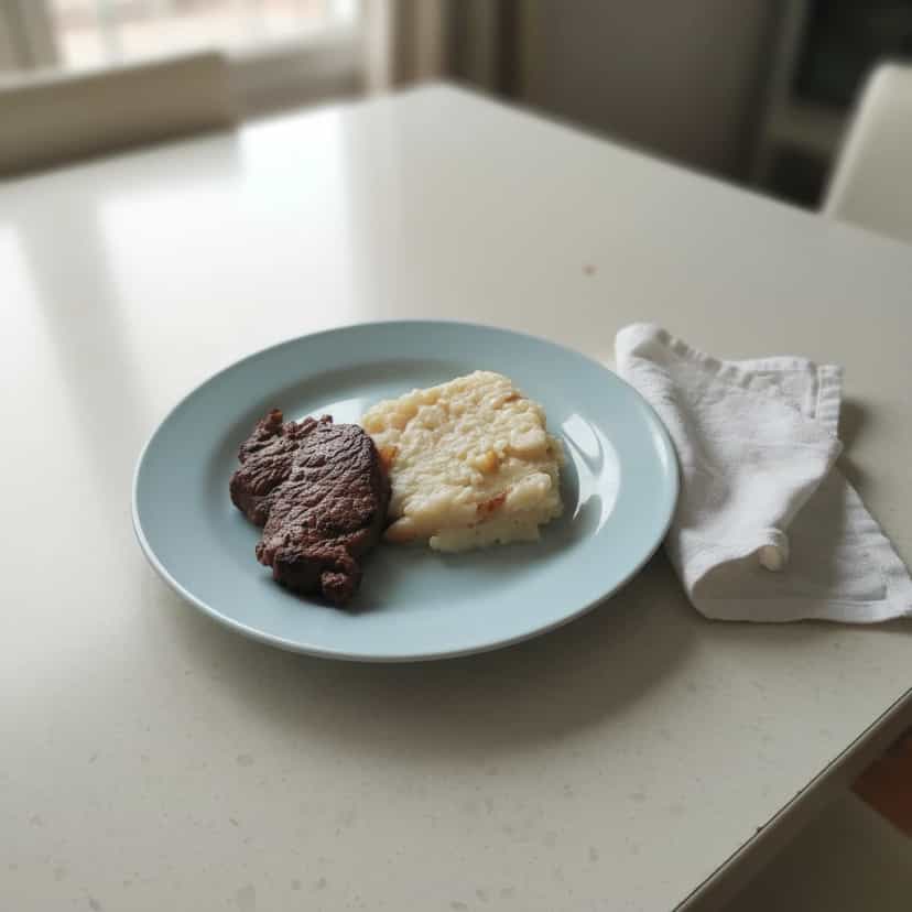 Foto deliciosa de Risoto Cremoso de Pera e Brie pronta para servir - Massas & Macarrão