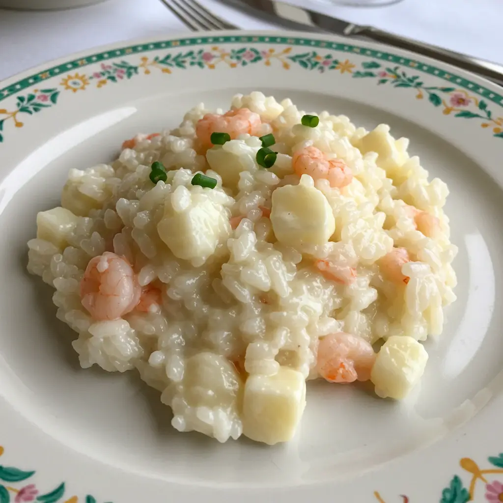 Risoto de Camarão Cremoso