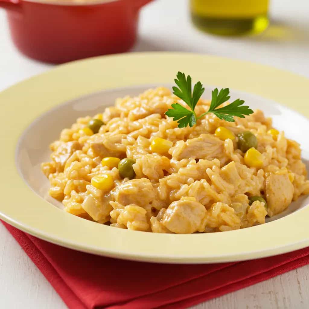 Risoto de Frango Cremoso