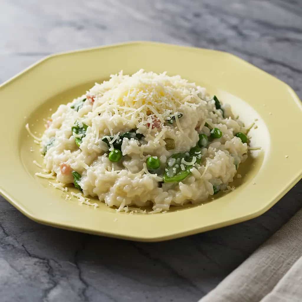Risoto de Peru e Cogumelos