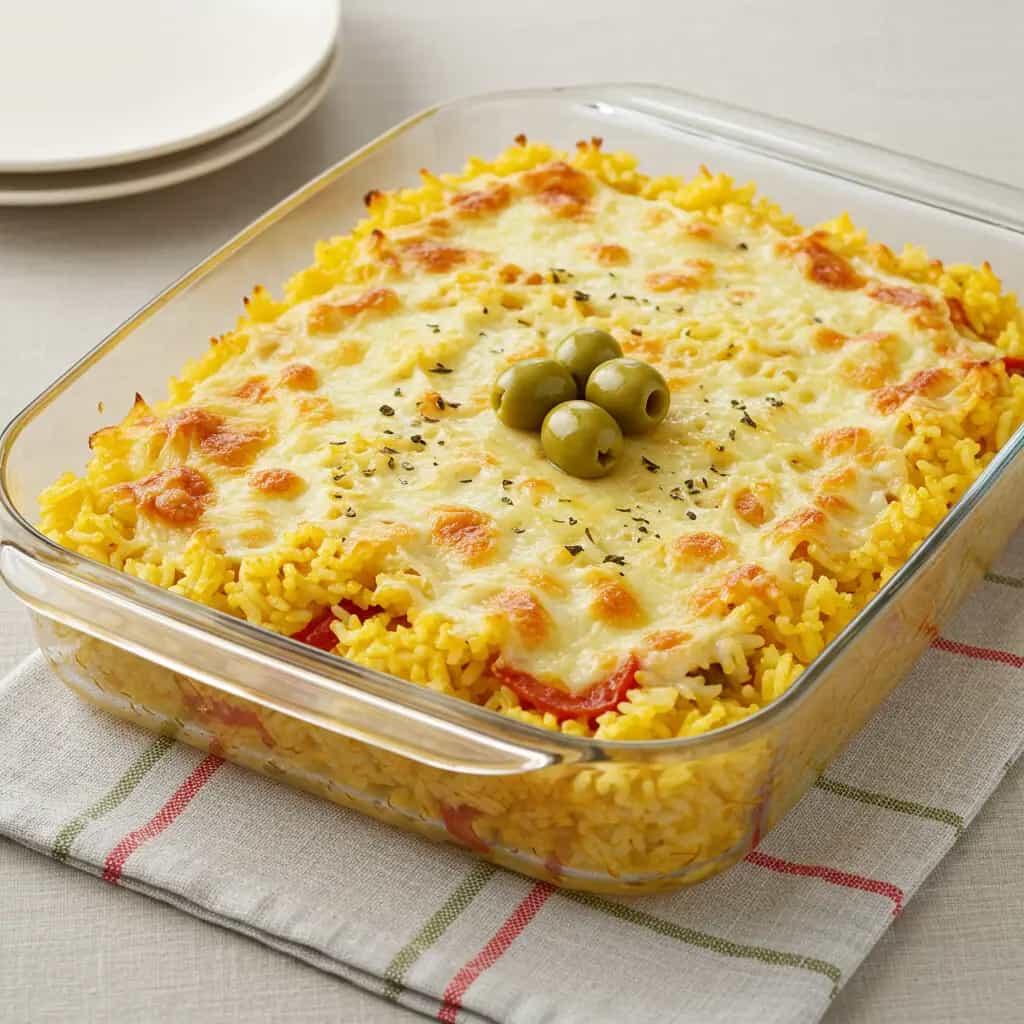 Risoto de Pizza Assado