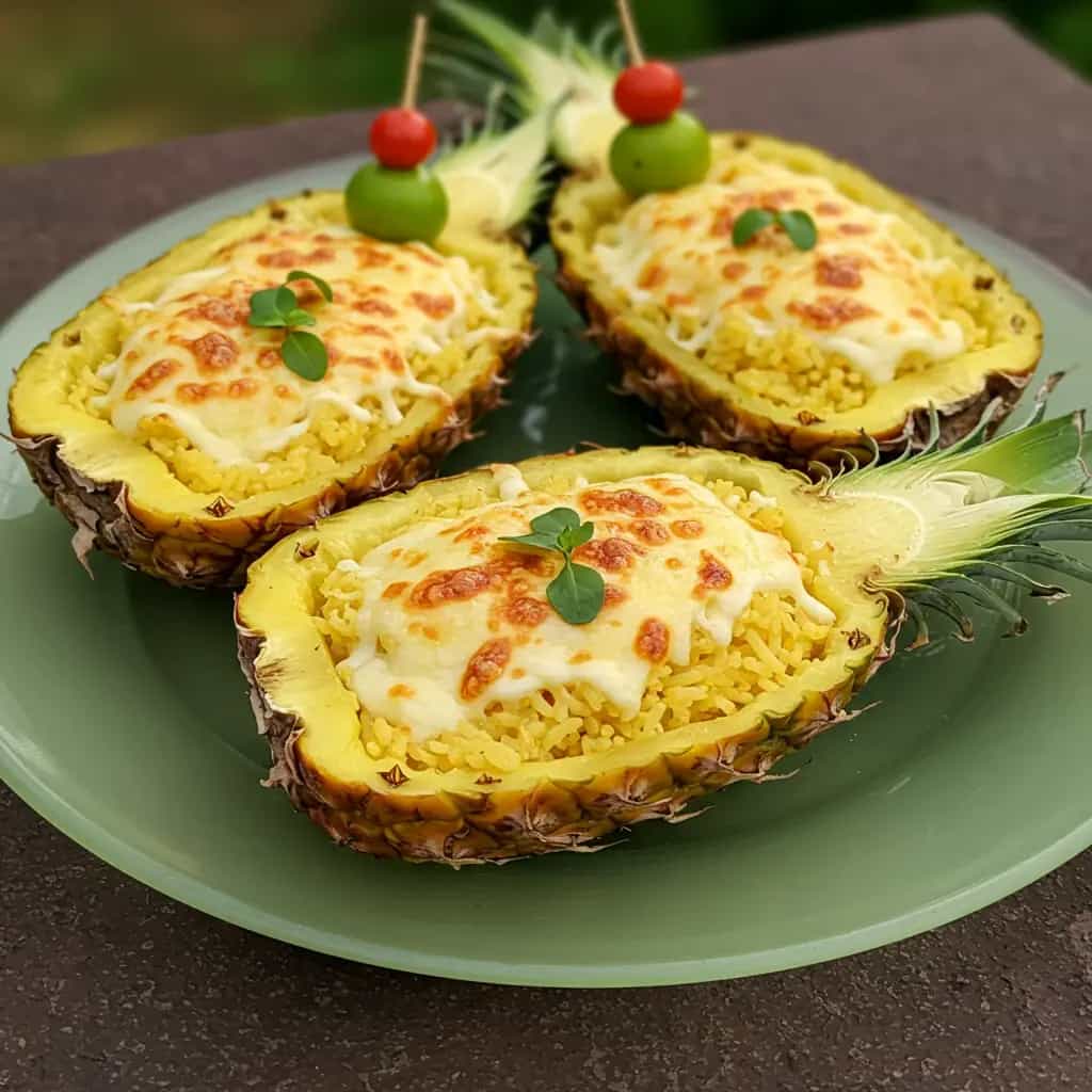 Risoto Tropical de Abacaxi