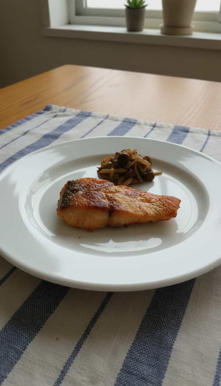 Foto deliciosa de Robalo ao Molho de Missô e Mel pronta para servir - Peixes & Frutos do Mar