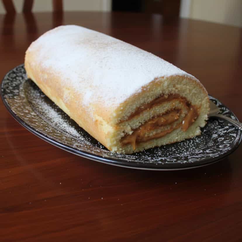 Foto deliciosa de Rocambole pronta para servir - Outras Receitas