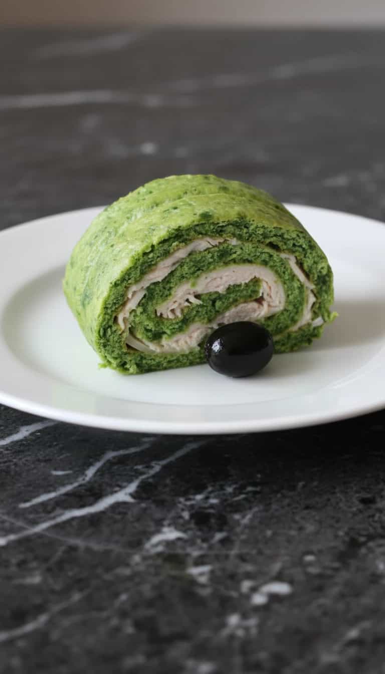 Foto deliciosa de Rocambole de Atum pronta para servir - Peixes & Frutos do Mar