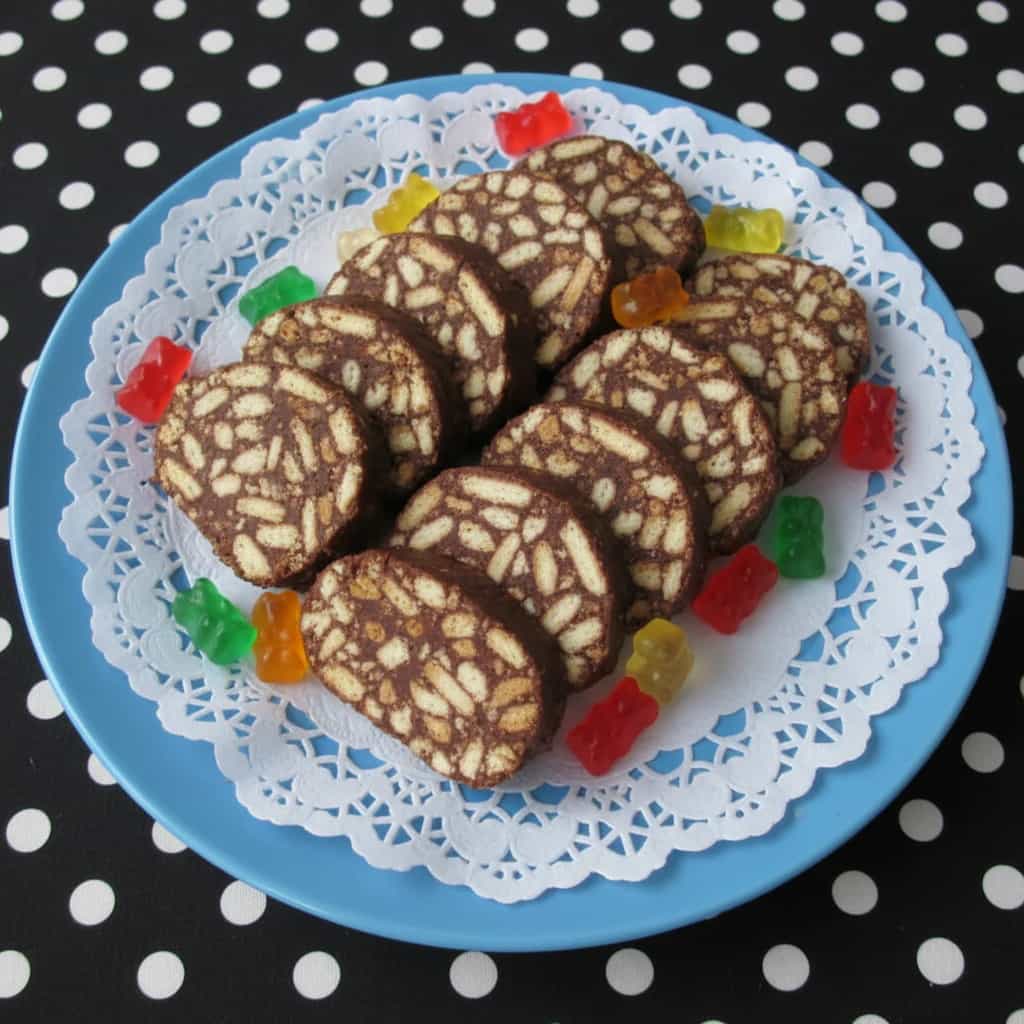 Rocambole de Chocolate Simples