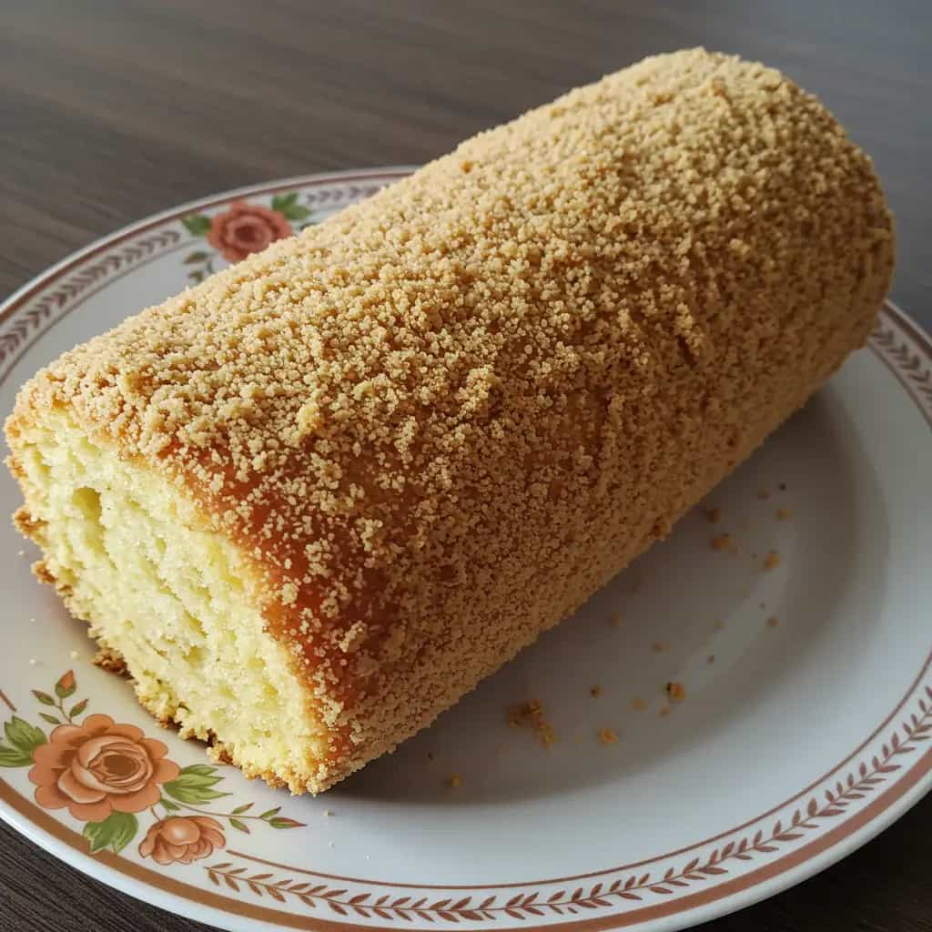 Rocambole de doce de leite