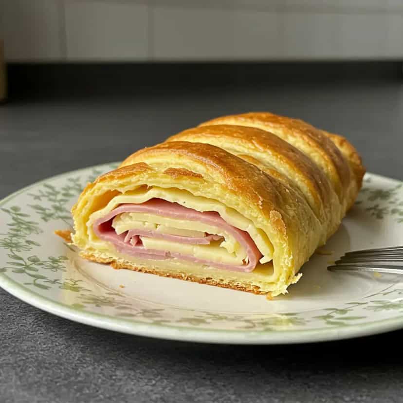 Foto deliciosa de Rocambole de Massa de Pastel pronta para servir - Salgadinhos