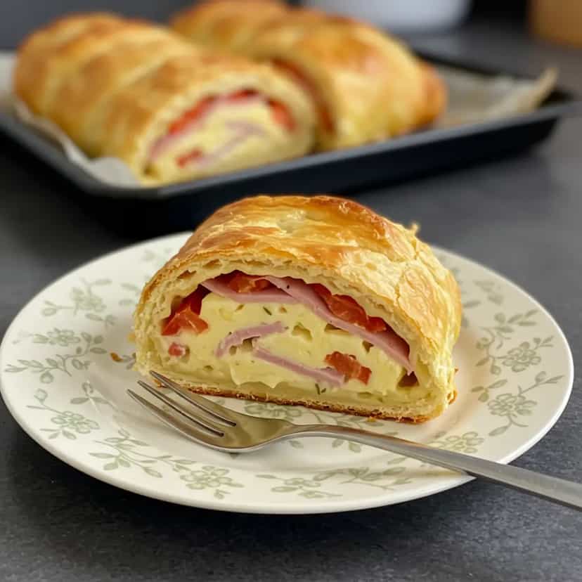 Foto deliciosa de Rocambole de Massa de Pastel pronta para servir - Salgadinhos