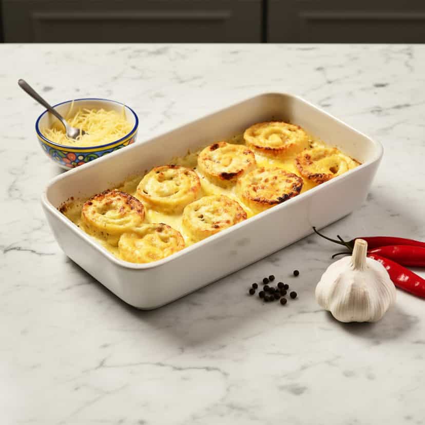 Foto deliciosa de Rocambole de Massa de Pastel pronta para servir - Salgadinhos