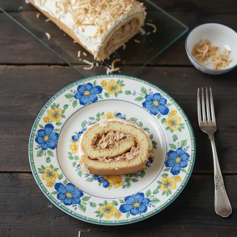 Foto deliciosa de Rocambole de Massa de Pastel pronta para servir - Salgadinhos