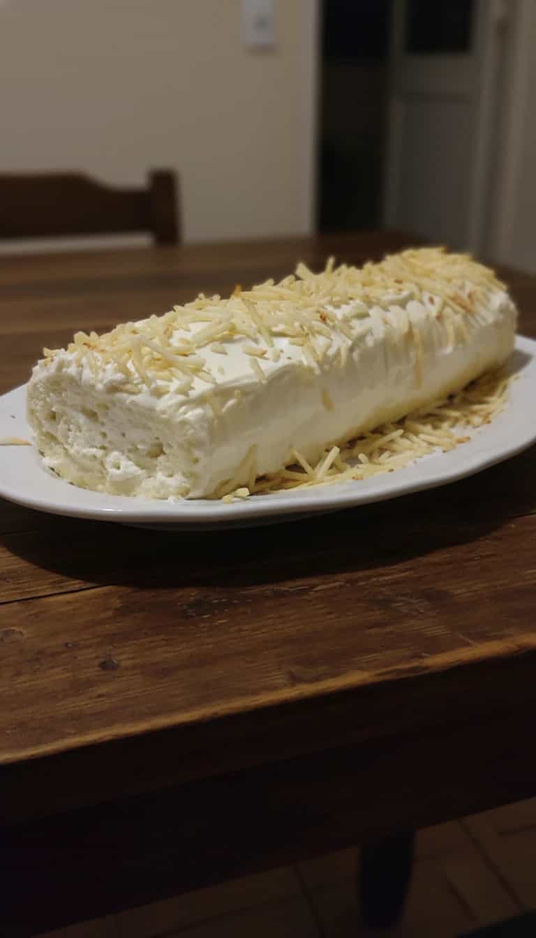 Foto deliciosa de Rocambole de Ricota pronta para servir - Outras Receitas