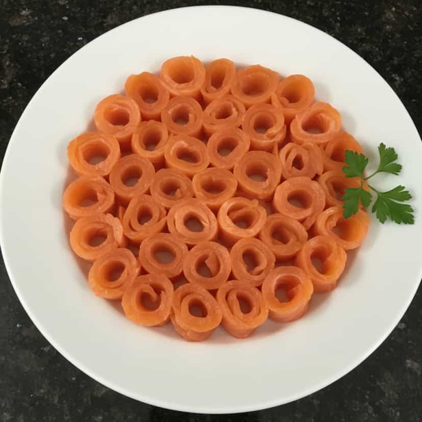 Foto deliciosa de Rolinhos de Abóbora em Calda Perfumada pronta para servir - Outras Receitas