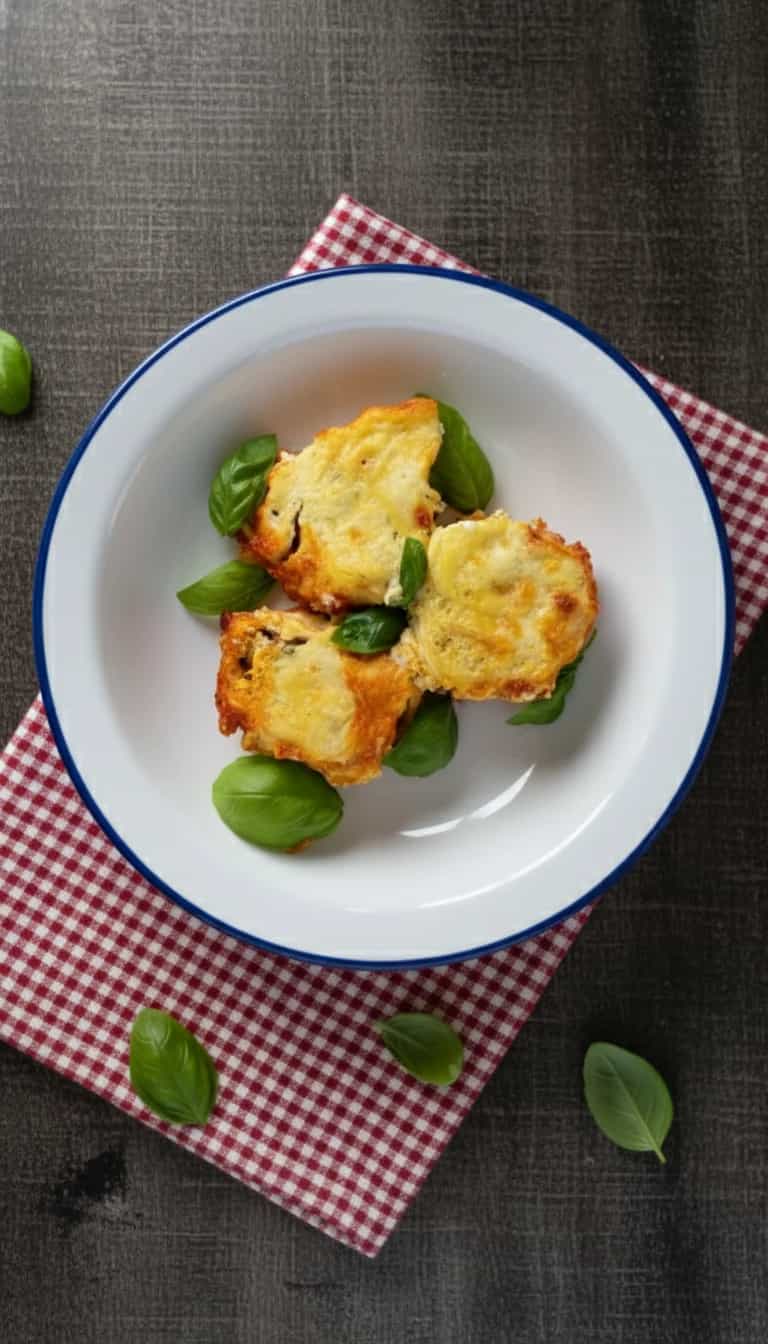 Rondelli de Brócolis com Ricota