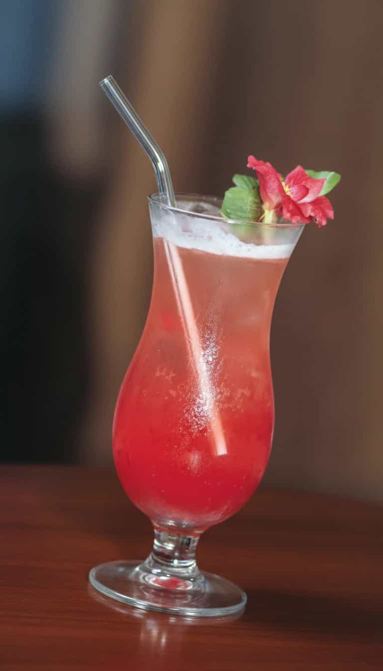 Foto deliciosa de Rosa Botânica pronta para servir - Coquetéis