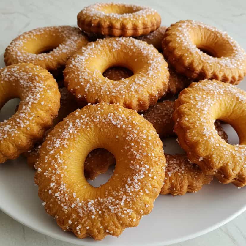 Foto deliciosa de Rosquinha de leite condensado pronta para servir - Lanches de Padaria