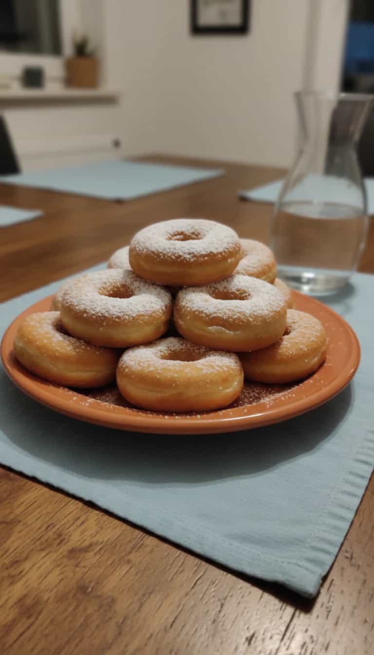 Foto deliciosa de Rosquinhas Caseiras de Manteiga pronta para servir - Lanches de Padaria