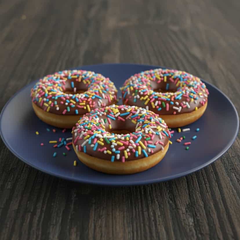 Foto deliciosa de Rosquinhas de Canela Caseiras pronta para servir - Lanches de Padaria