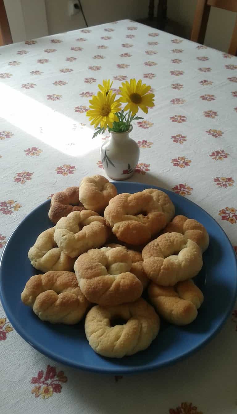 Foto deliciosa de Rosquinhas de Nata e Coco pronta para servir - Outras Receitas