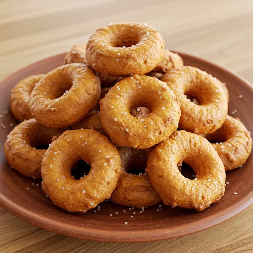 Rosquinhas Fritas Brasileiras