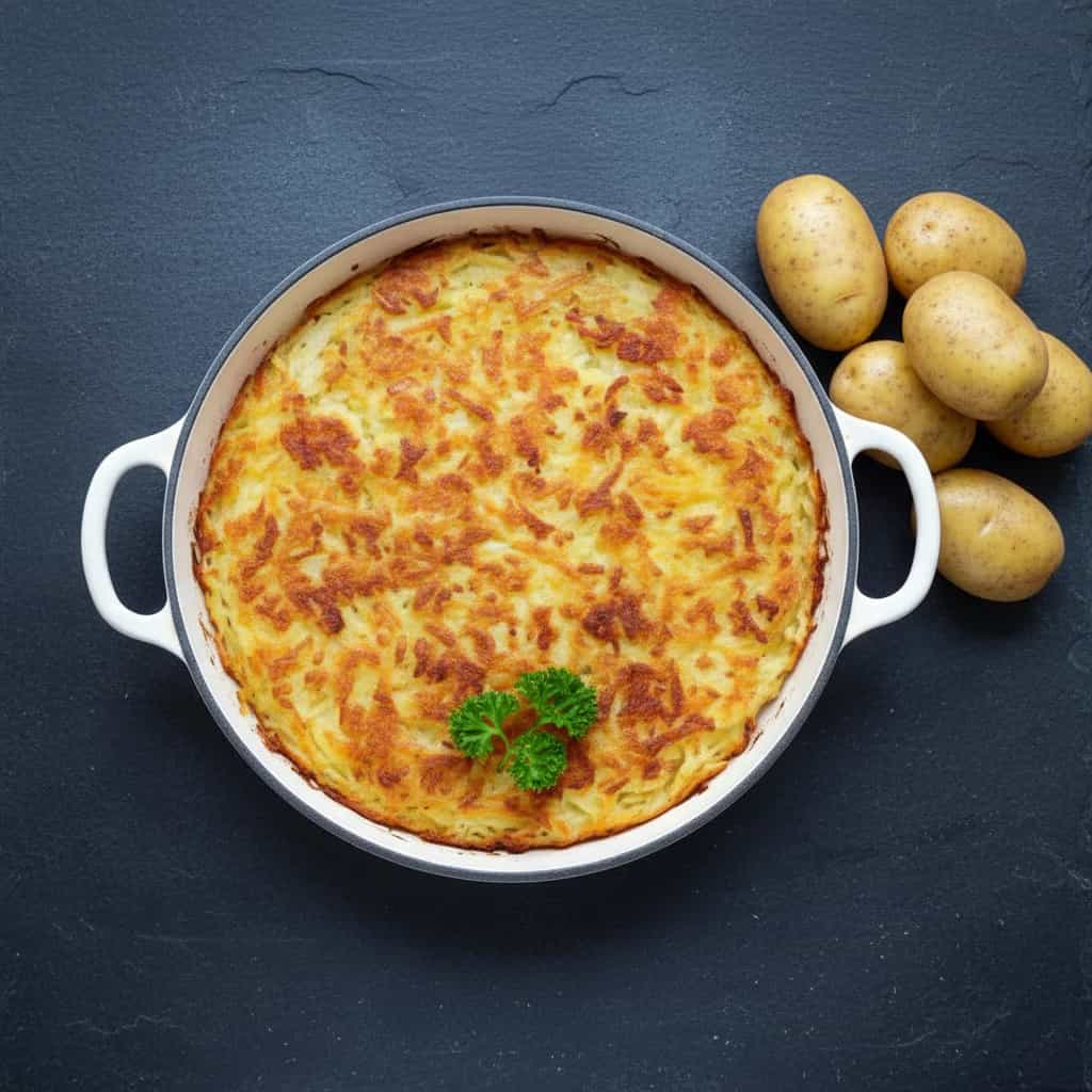 Rösti de Batata com Bacon