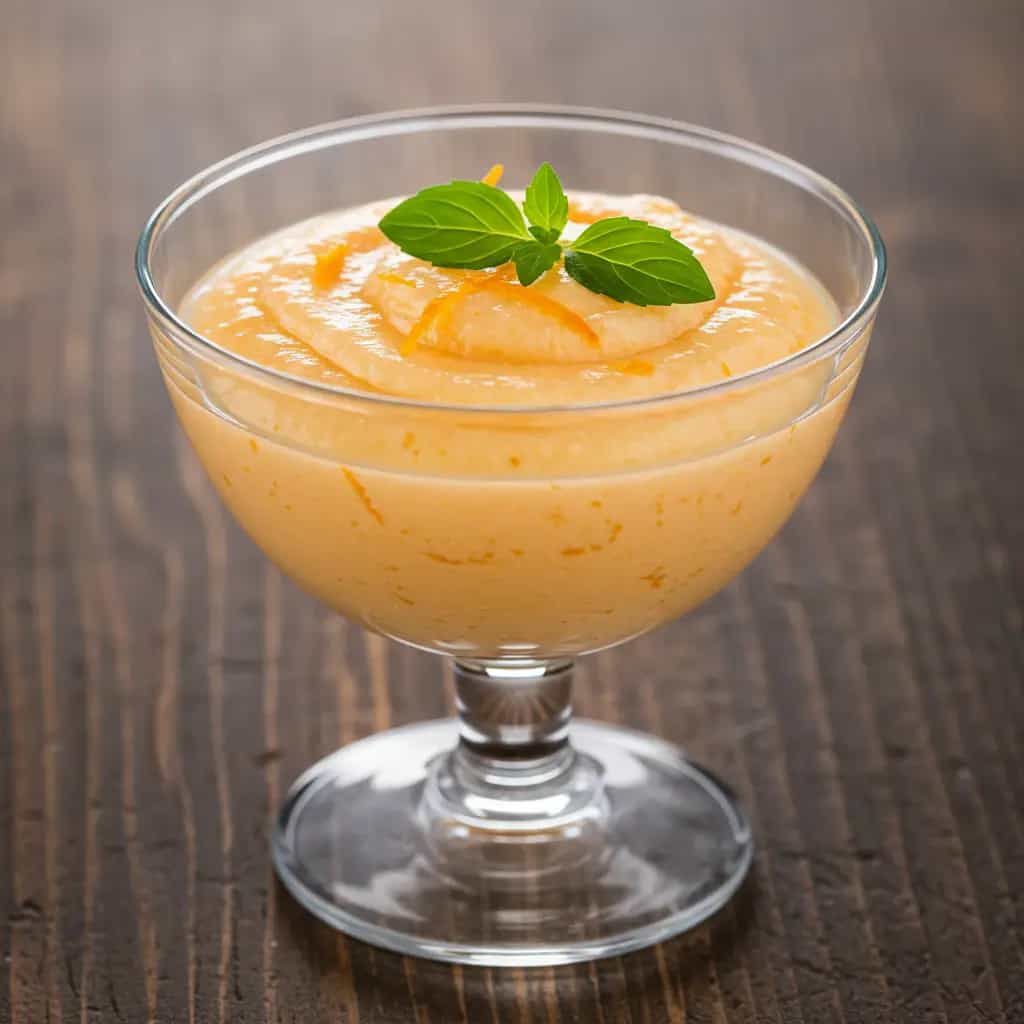 Sagu Cremoso de Laranja