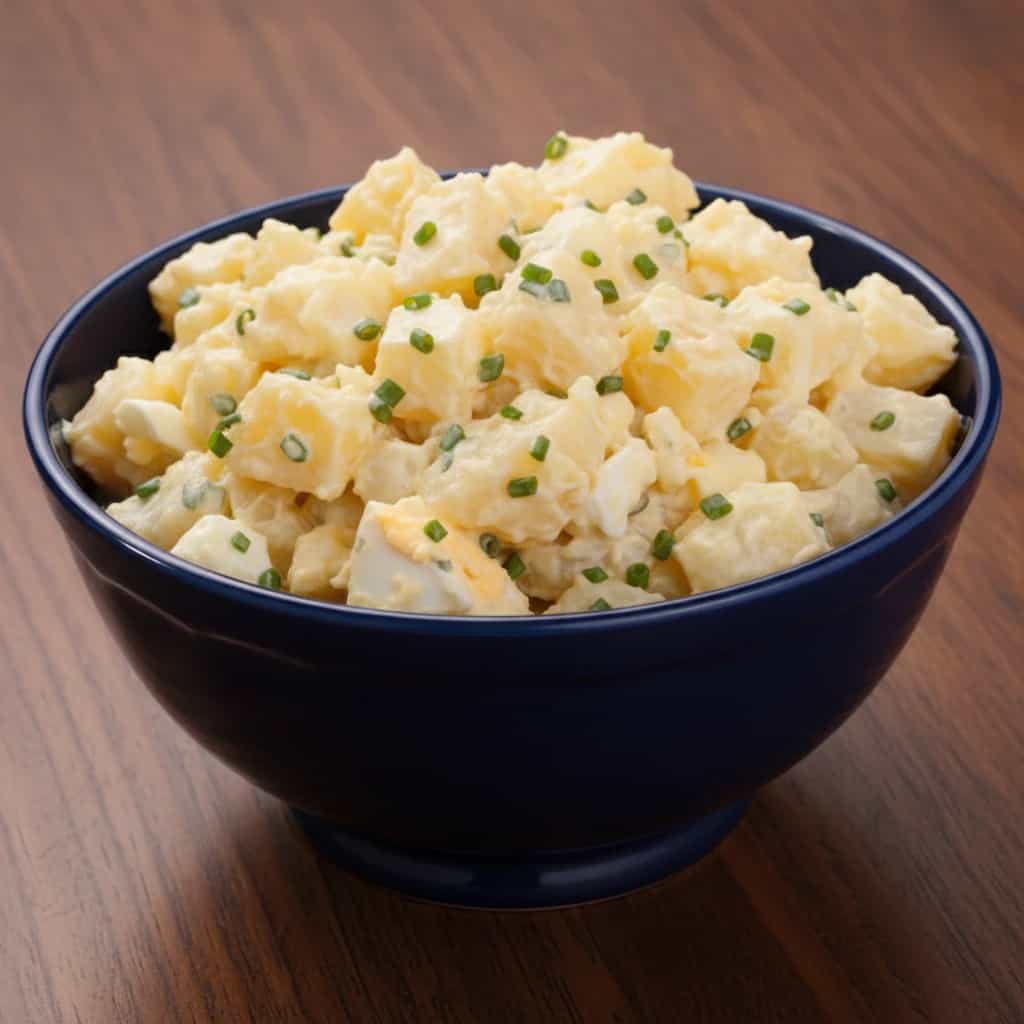 Salada de Batatas com Salsichas