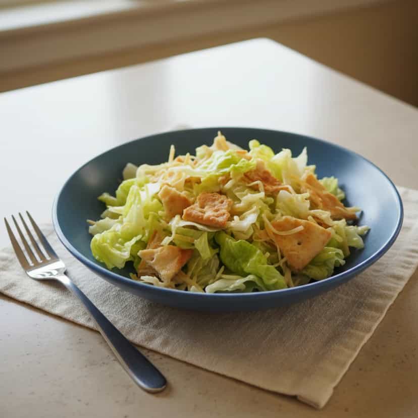 Foto deliciosa de Salada de Cream Cracker pronta para servir - Outras Receitas