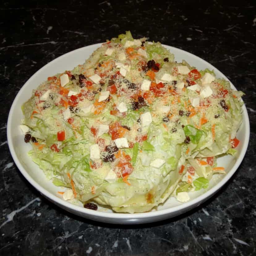 Foto deliciosa de Salada de Crepes da Elena pronta para servir - Saladas