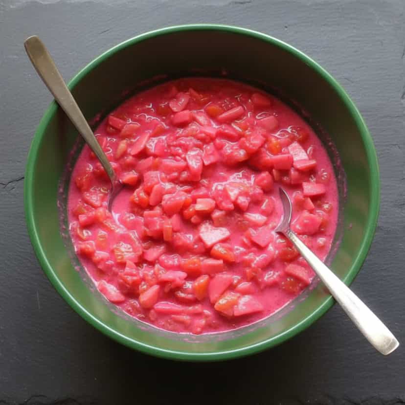 Foto deliciosa de Salada de Frutas com Groselha pronta para servir - Outras Receitas
