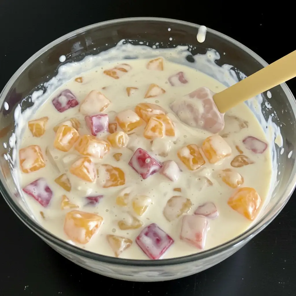 Salada de Frutas Cremosa