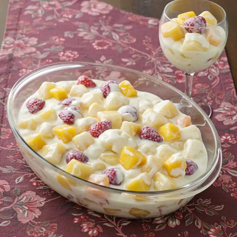 Foto deliciosa de Salada de Frutas Tropical pronta para servir - Outras Receitas