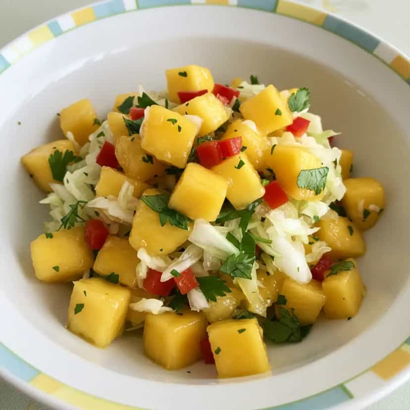 Foto deliciosa de Salada Natalina Light pronta para servir - Saladas