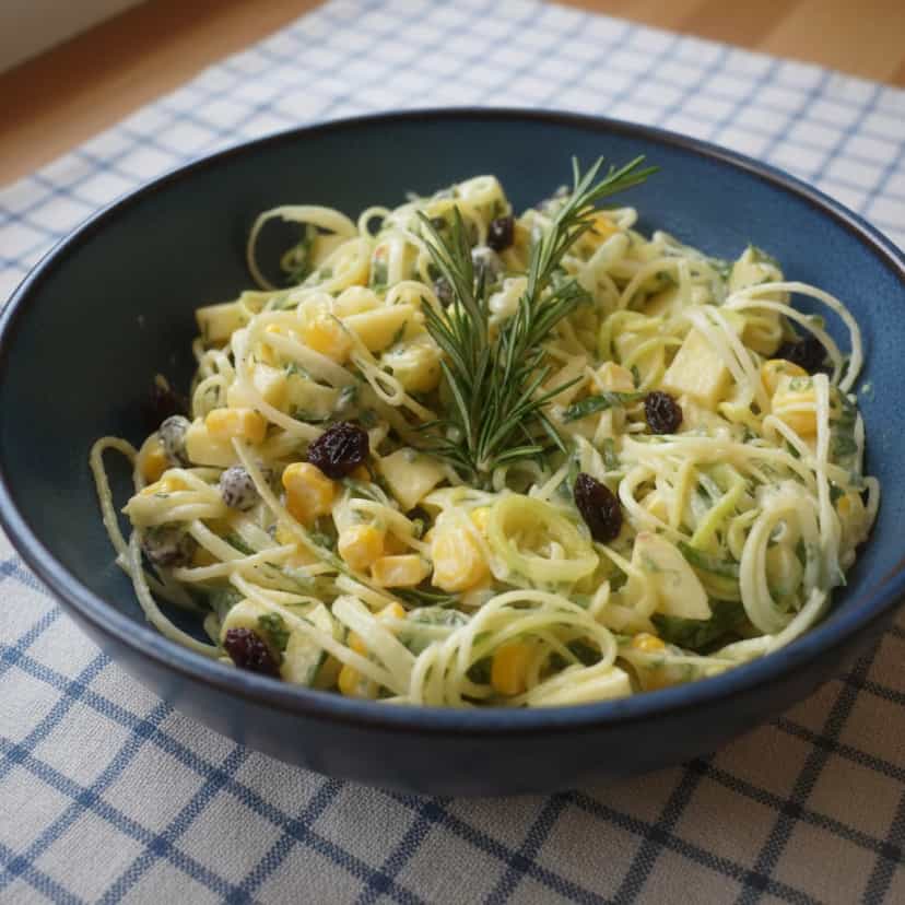 Foto deliciosa de Salada Refrescante de Alho-Poró pronta para servir - Saladas