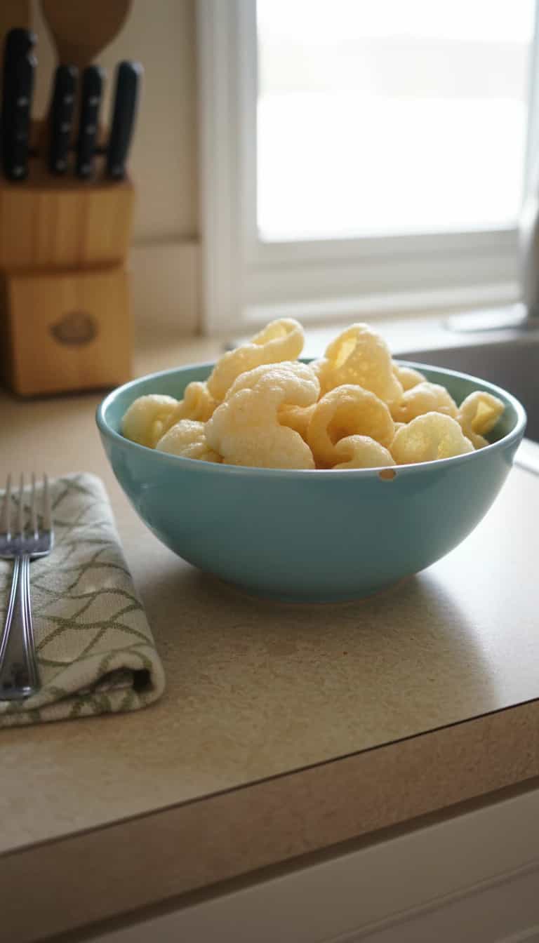 Foto deliciosa de Salgadinhos de Polvilho Azedo pronta para servir - Salgadinhos