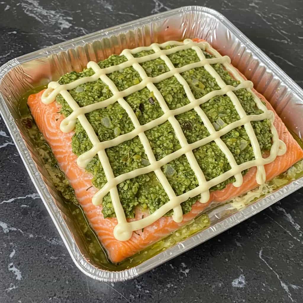 Salmão ao Forno com Catupiry e Limão