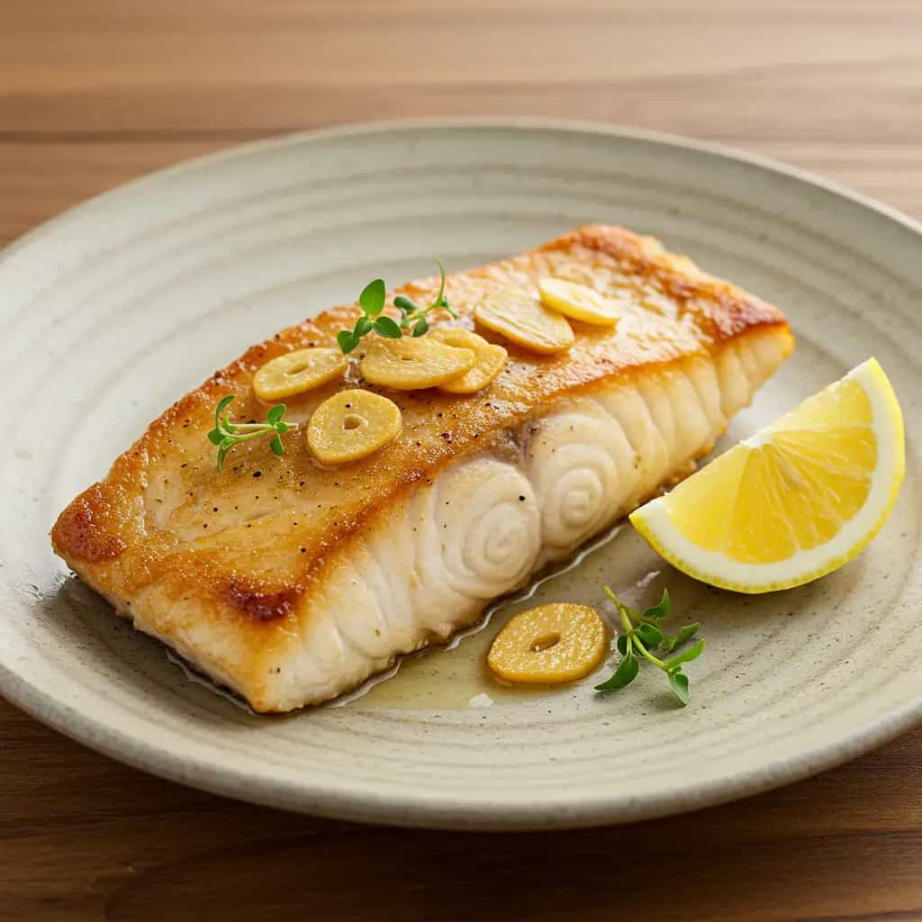 Salmão Frito ao Azeite