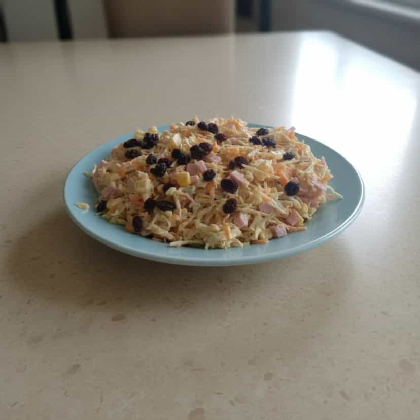 Foto deliciosa de Salpicão Carioca pronta para servir - Pratos Brasileiros Icônicos
