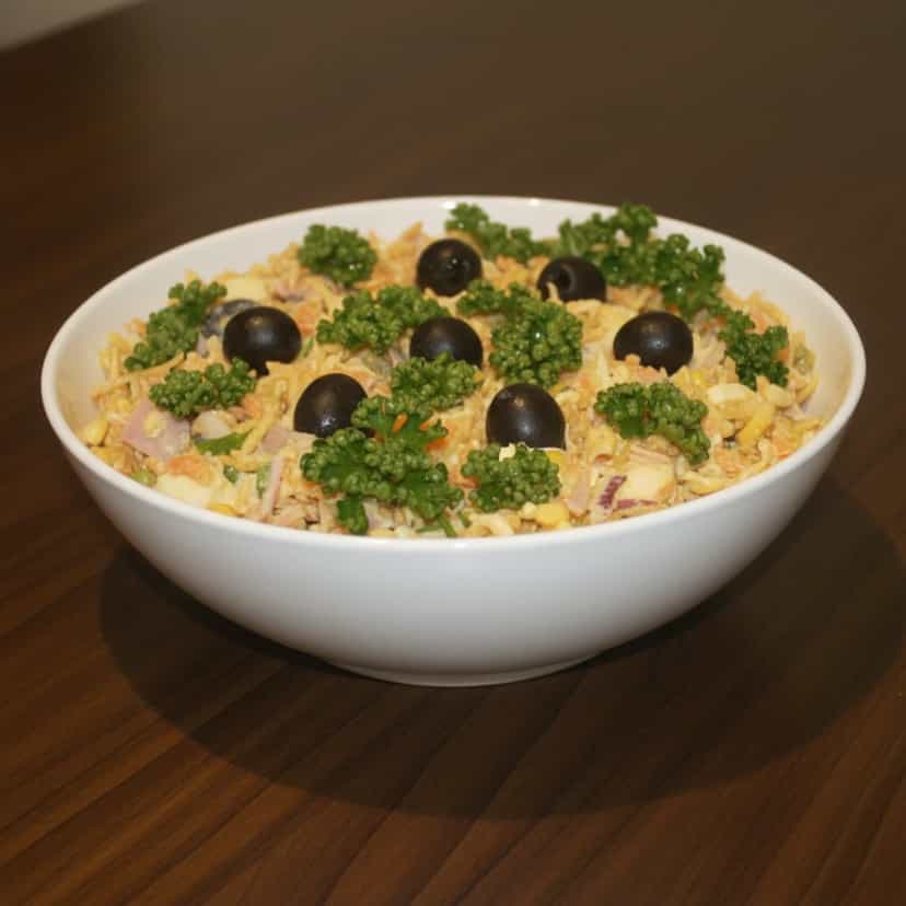 Foto deliciosa de Salpicão Completo pronta para servir - Carnes & Frango