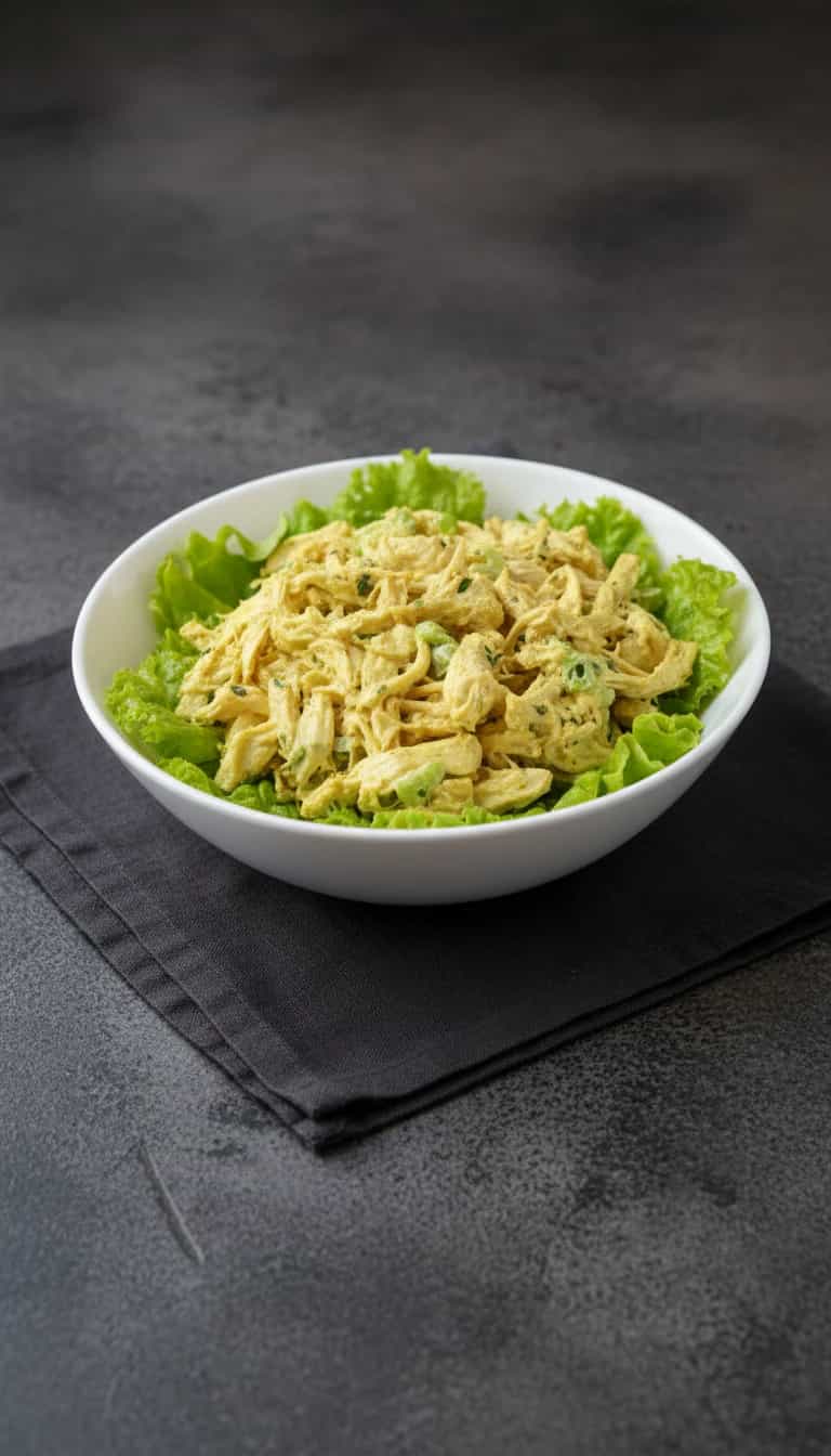 Foto deliciosa de Salpicão de Frango com Batata Palito pronta para servir - Carnes & Frango