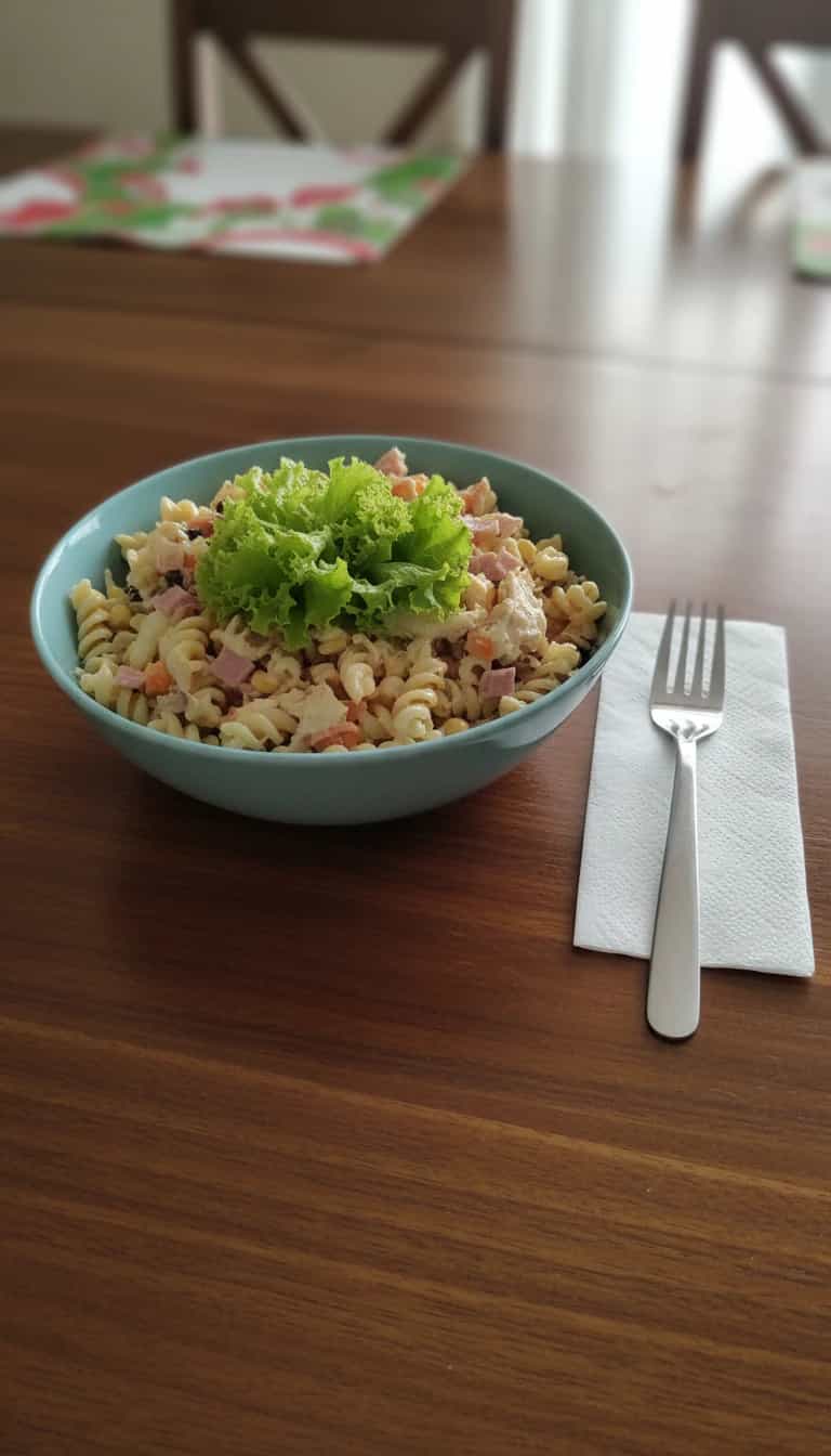 Foto deliciosa de Salpicão de Frango e Maçã pronta para servir - Carnes & Frango