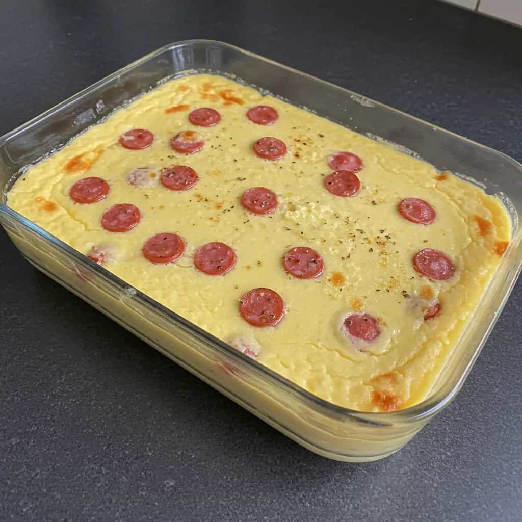 Salsicha ao Creme com Bacon