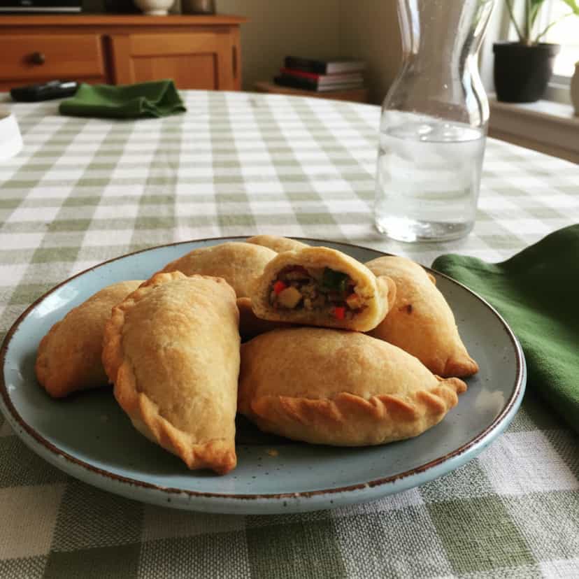 Foto deliciosa de Salteñas Caseiras: Receita Tradicional pronta para servir - Tortas Salgadas