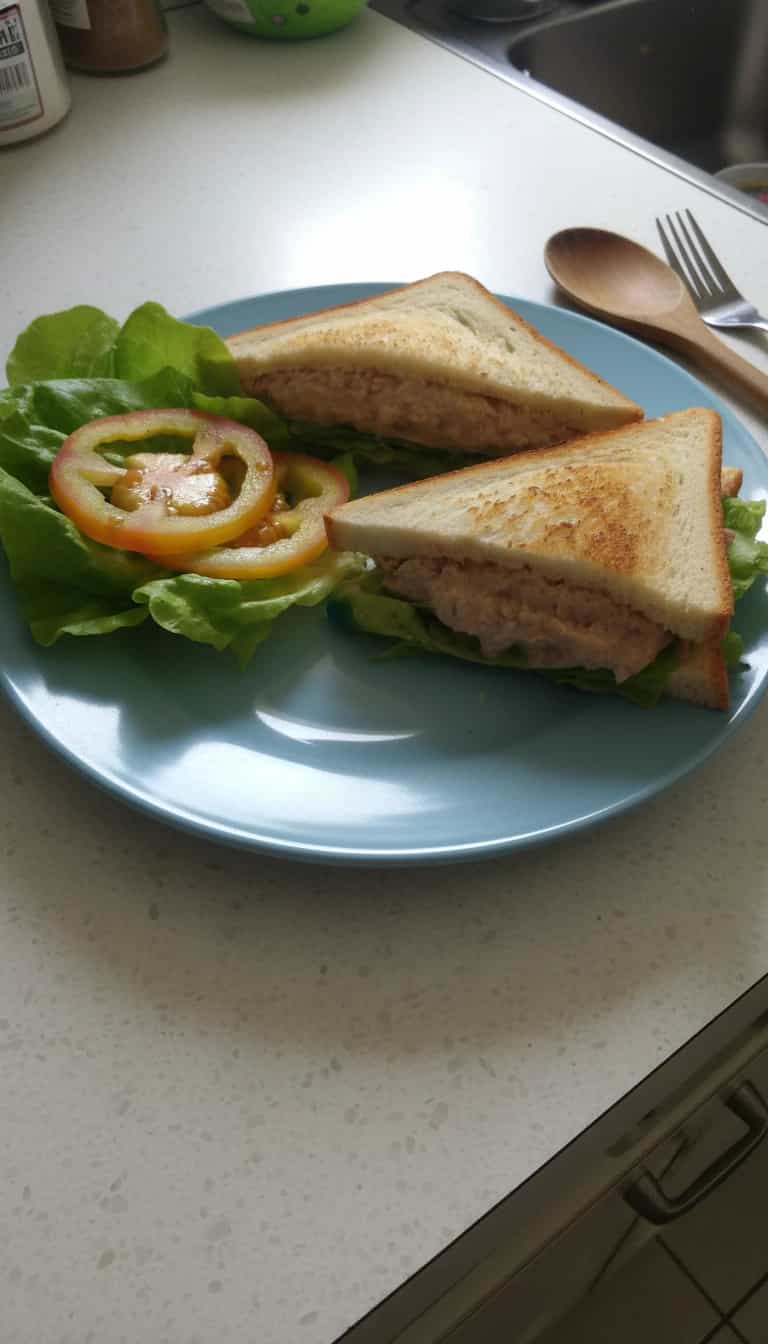 Foto deliciosa de Sanduíche de Atum pronta para servir - Outras Receitas