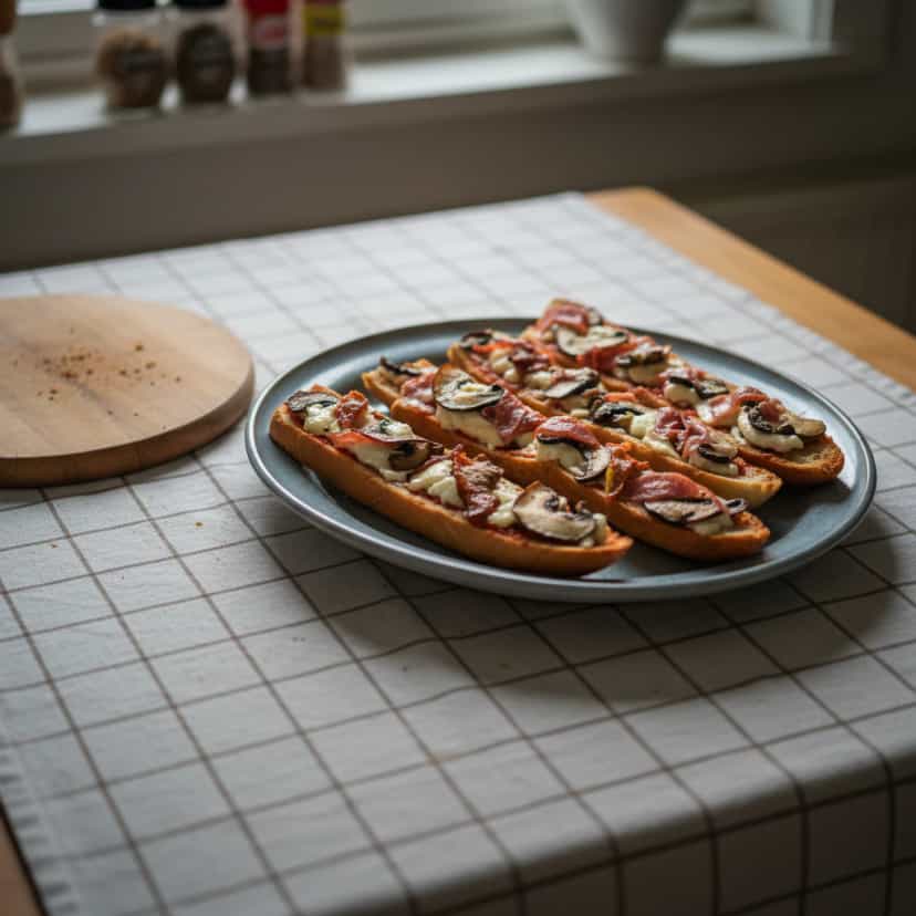 Foto deliciosa de Sanduíche de Forno pronta para servir - Lanches de Padaria