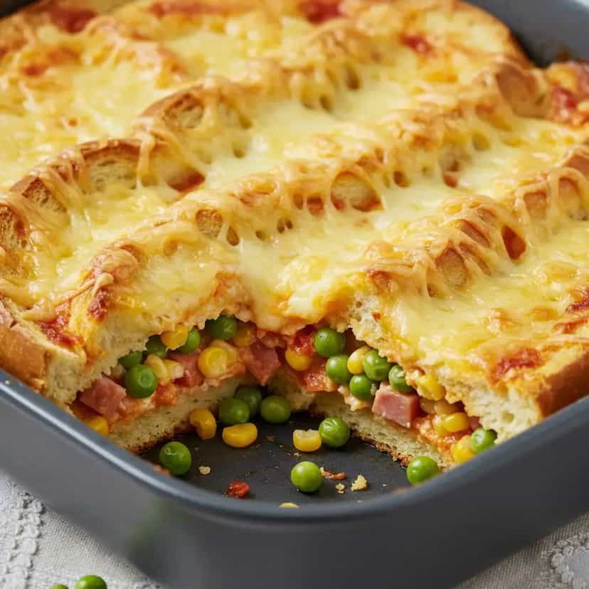 Foto deliciosa de Sanduíche de Forno Cremoso pronta para servir - Sanduíches & Hambúrgueres