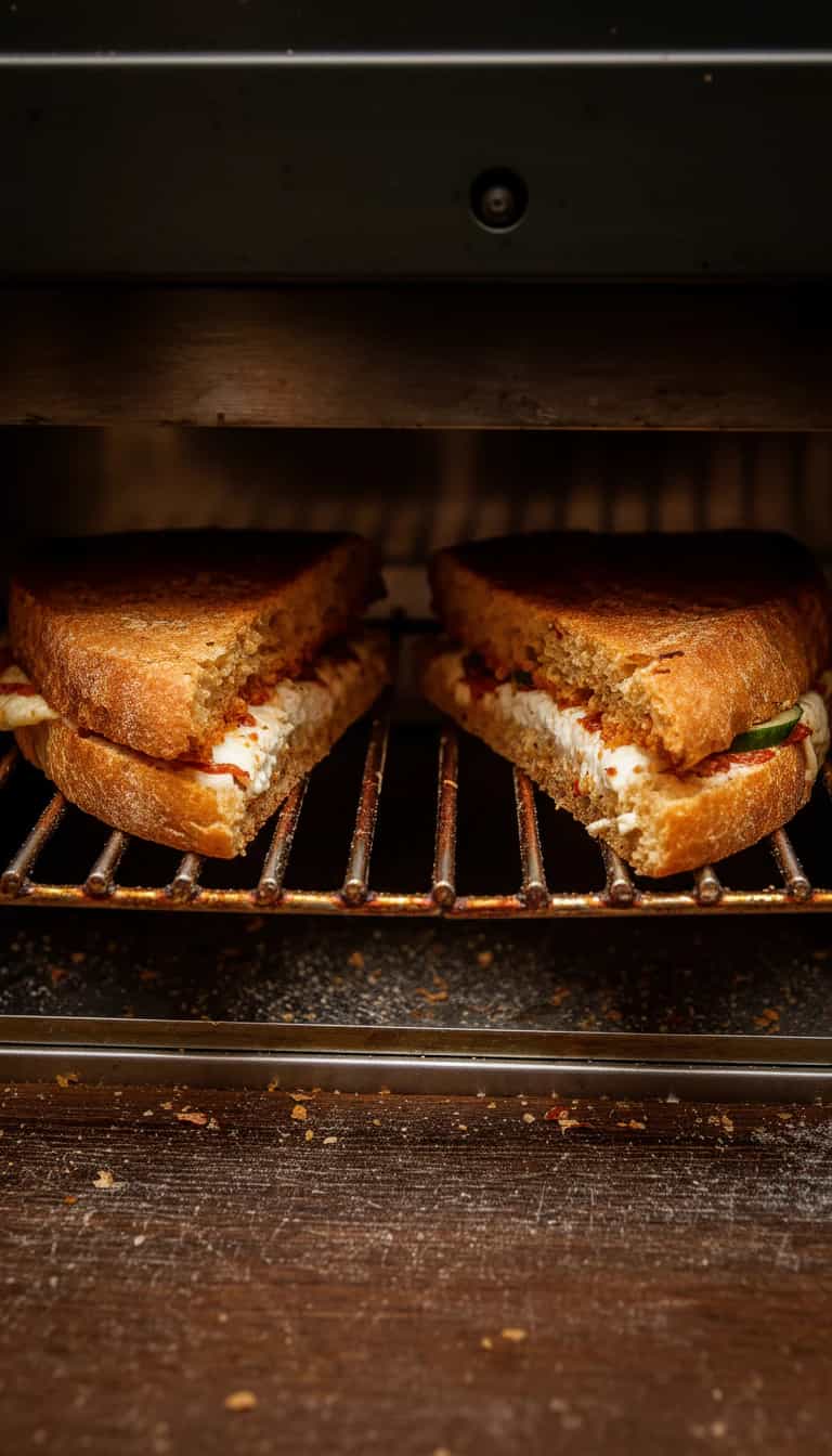 Foto deliciosa de Sanduíche de Forno Gratinado pronta para servir - Sanduíches & Hambúrgueres