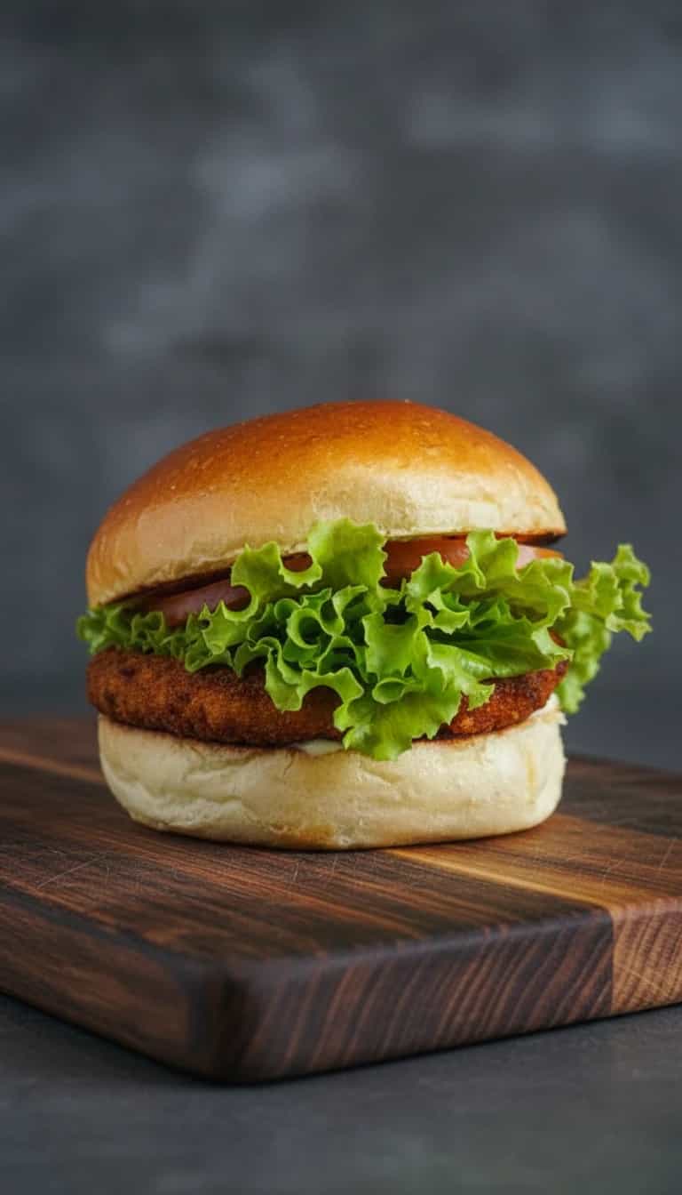 Foto deliciosa de Sanduíche de Frango à Milanesa pronta para servir - Lanches de Padaria