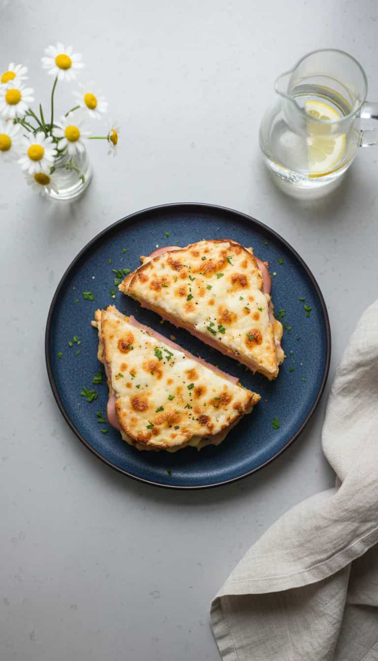 Sanduíche de Presunto e Queijo