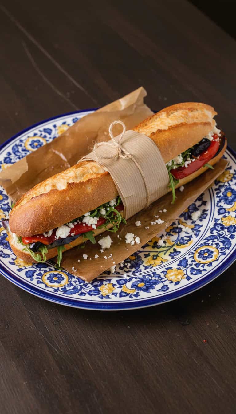 Foto deliciosa de Sanduíche de Ricota com Tomate pronta para servir - Lanches de Padaria
